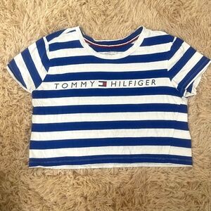 Tommy Hilfiger Crop Striped T-Shirt